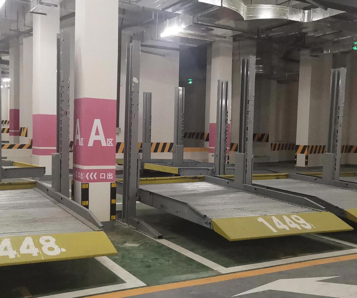 雅江2層簡(jiǎn)易類(lèi)機械停車(chē)位過(guò)驗收