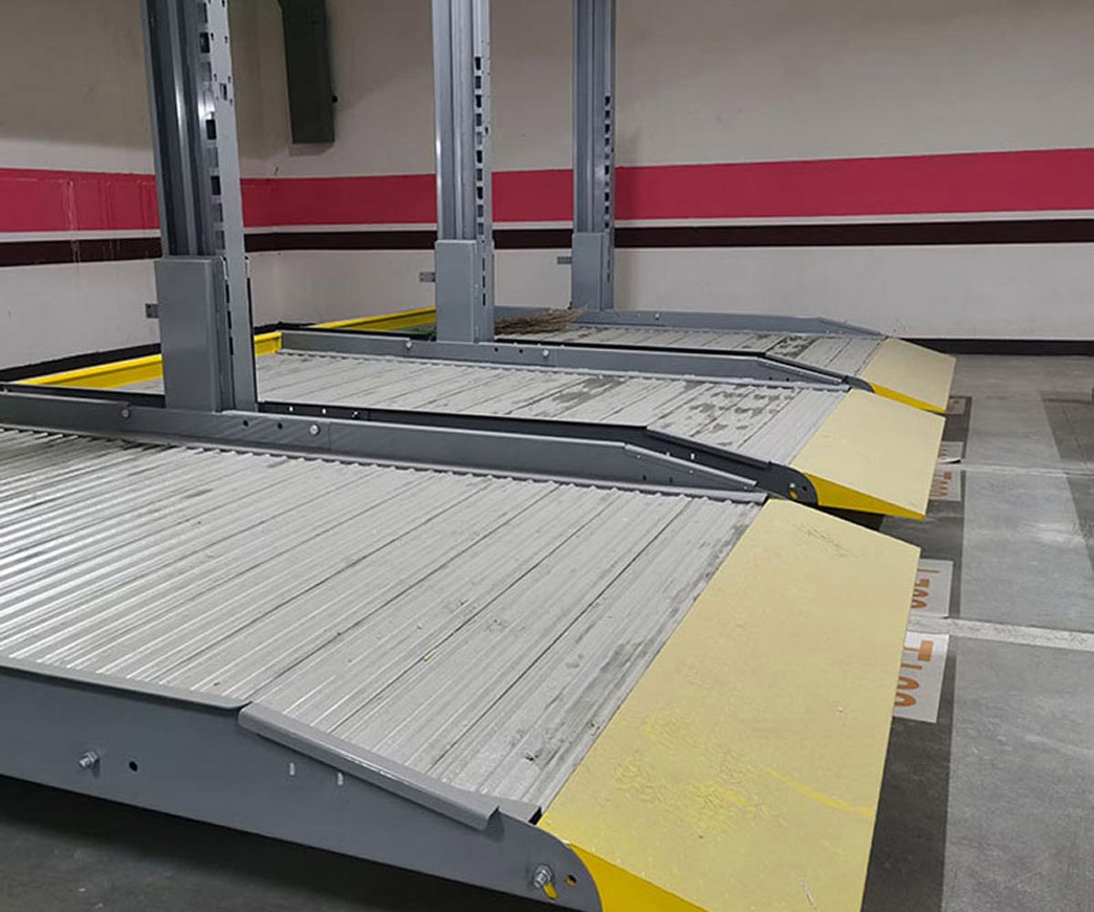 稻城兩層PSH型機械停車(chē)設備過(guò)規劃