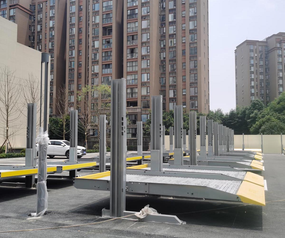 嵩明雙柱升降式機械式立體車(chē)庫廠(chǎng)家