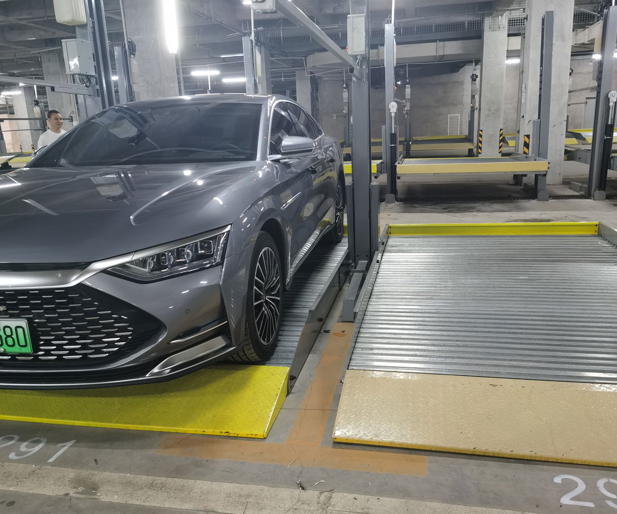 升降橫移式立體車(chē)庫改造