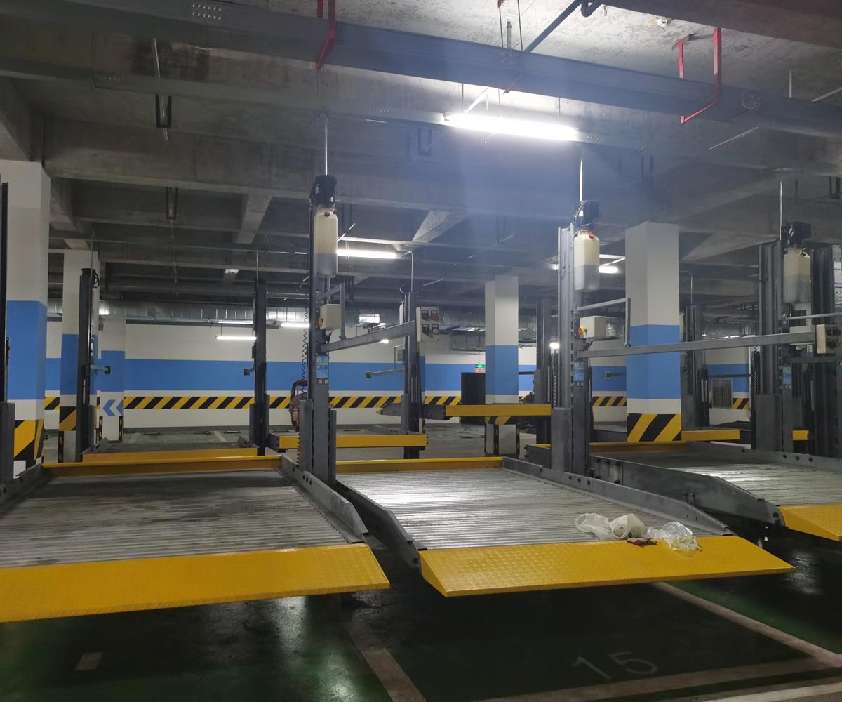 江城兩柱式機械停車(chē)場(chǎng)