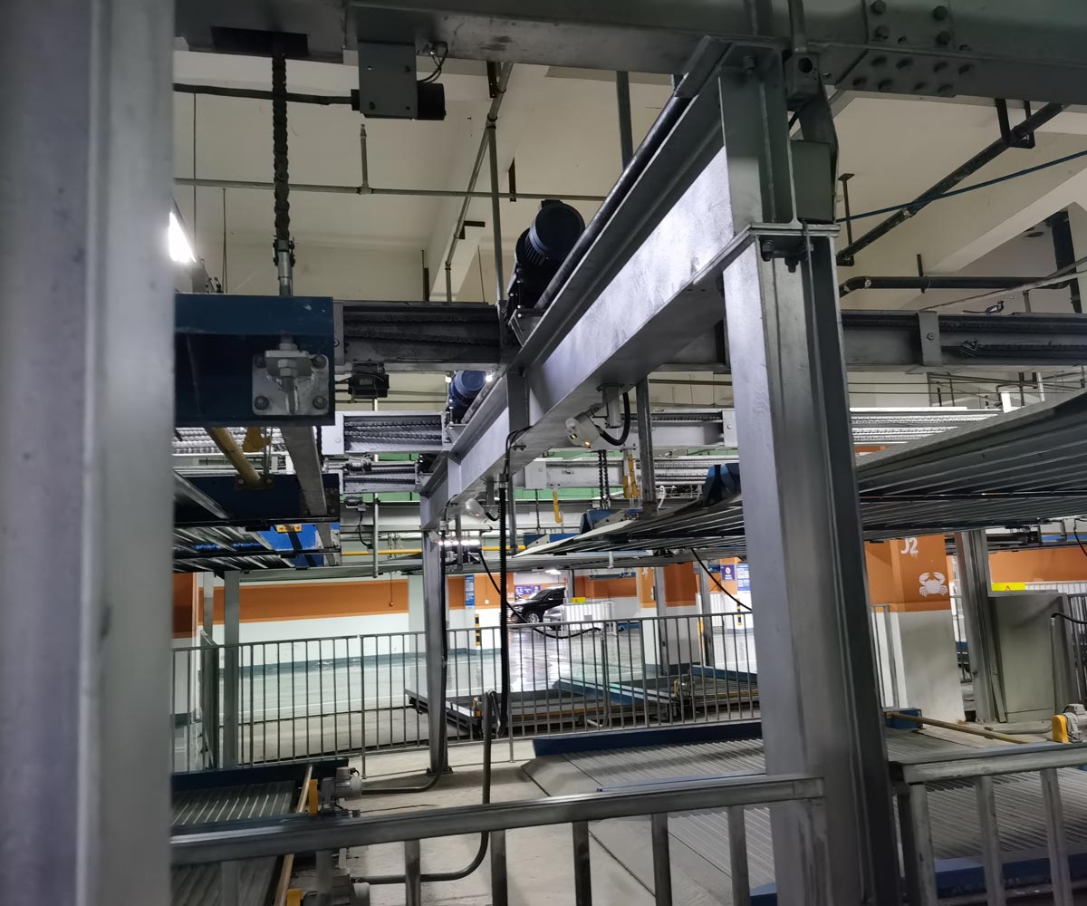 恩陽(yáng)PSH6六層升降橫移機械式立體停車(chē)設備